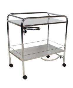 Carro de curaciones de 2 planos