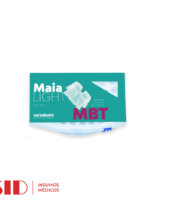 Bracket cerámico Maia Light, MBT 0.22 c/hooks, caso x 20u. EURODONTO