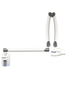 Equipo de rayos mural IMAX 70, brazo tijera, con disparador digital. IMAX