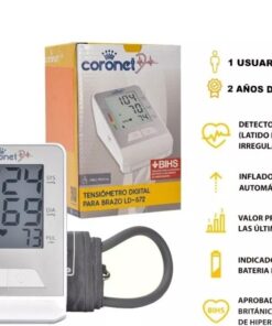 Alternative view of Tensiómetro digital de brazo Coronet LD-572