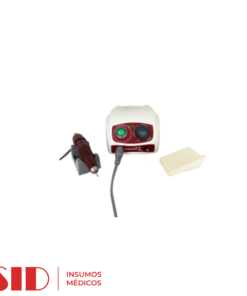 Micromotor para laboratorio 35.000rpm con pieza de mano de 45.000rpm. EVODEN