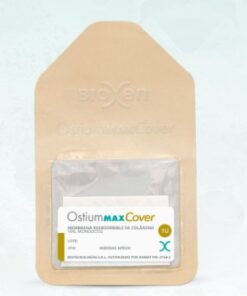 Alternative view of OSTIUM MAX COVER. Membrana reabsorbible de colágeno.